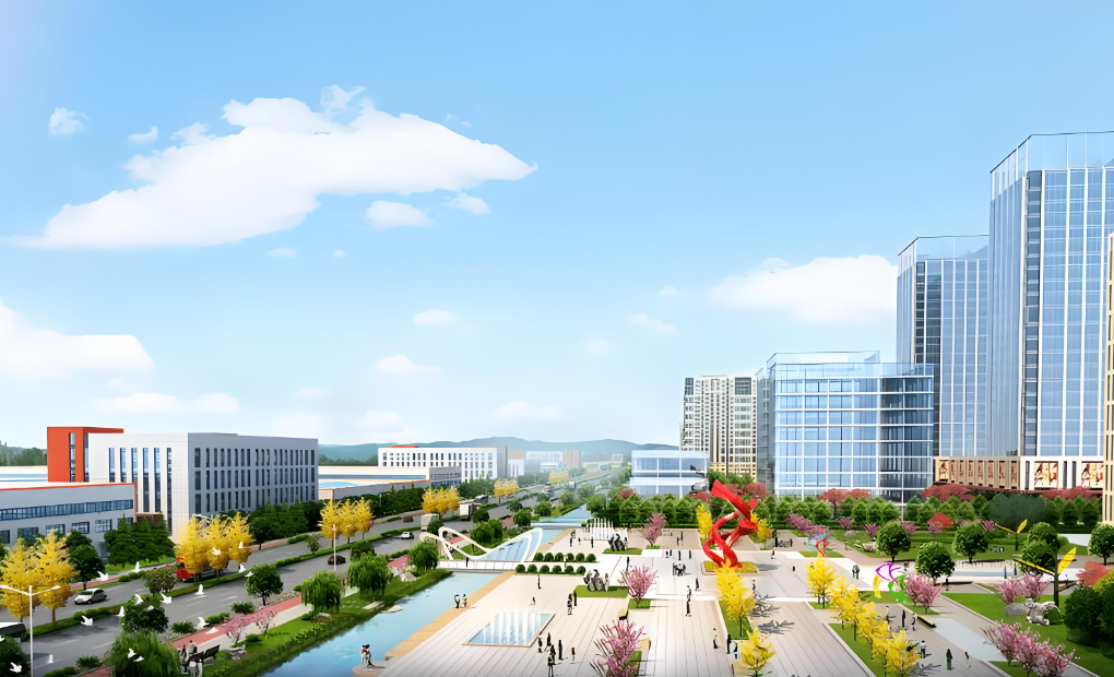 Beautiful landscape of Yiling District Yichang